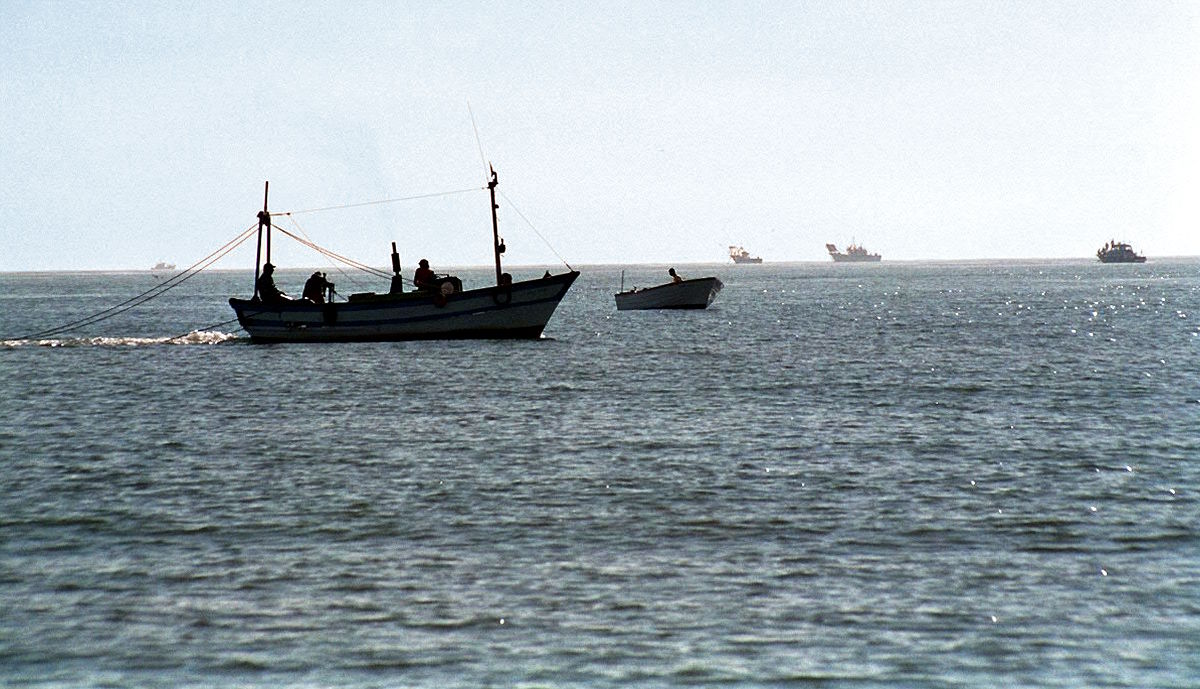 Fischer vor der Isla Canela